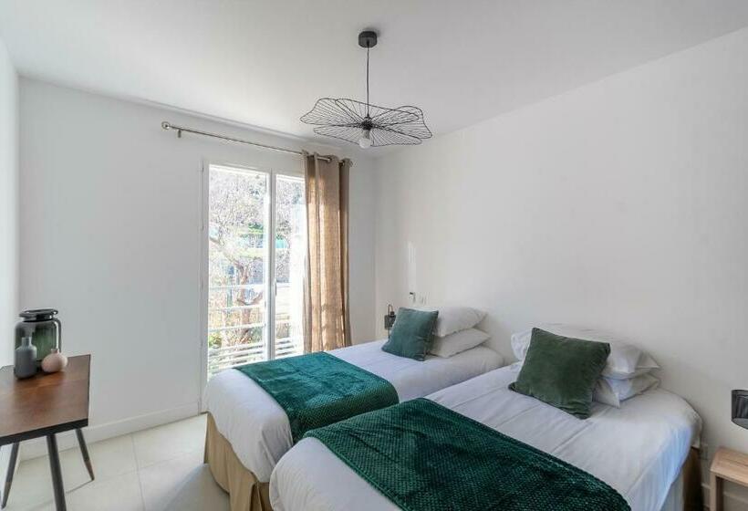 침실 2개 아파트, Résidence U Manellu