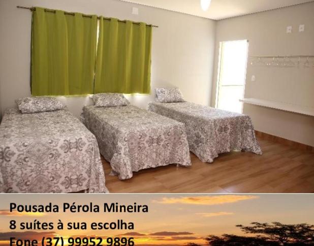 Трехместный Номер Комфорт, Pousada Pérola Mineira