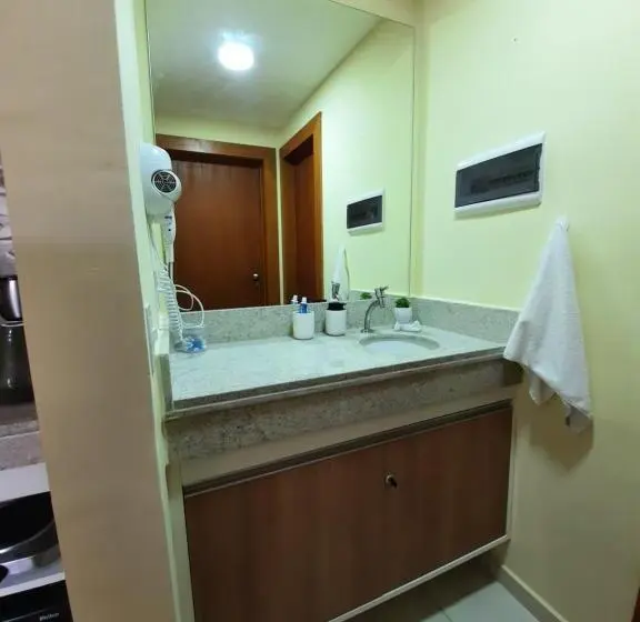 １階の１ベッドルームアパートメント, Flat Quartier Aldeia Das águas
