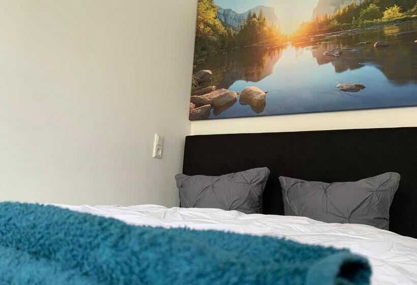 豪华房间, Geroweiher Doppelbettzimmer Mönchengladbach Stadtmitte