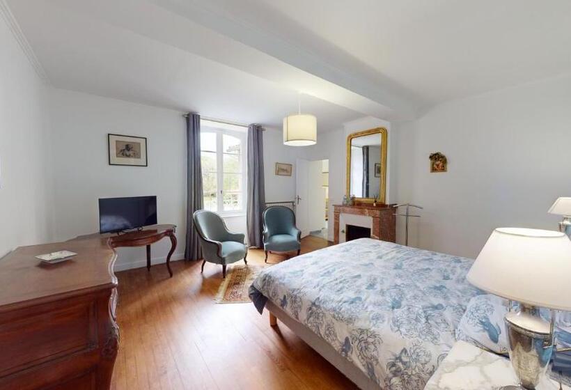 غرفة قياسية مطلّة علي حمام السباحة, Les Terrisses   Chambres D Hôtes Avec Piscine