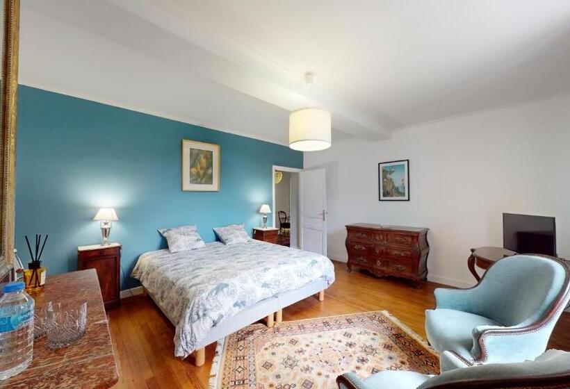 غرفة قياسية مطلّة علي حمام السباحة, Les Terrisses   Chambres D Hôtes Avec Piscine