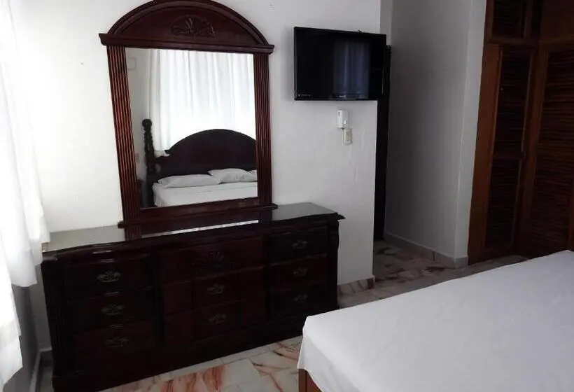 キングサイズベッドのスーペリアルーム, Don Luis Hostal Sucursal Hidalgo Tecolutla