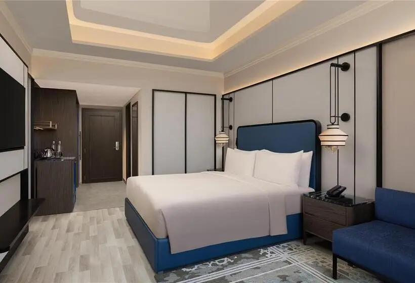 اتاق اجرایی با تخت بزرگ, Hilton Sibiu