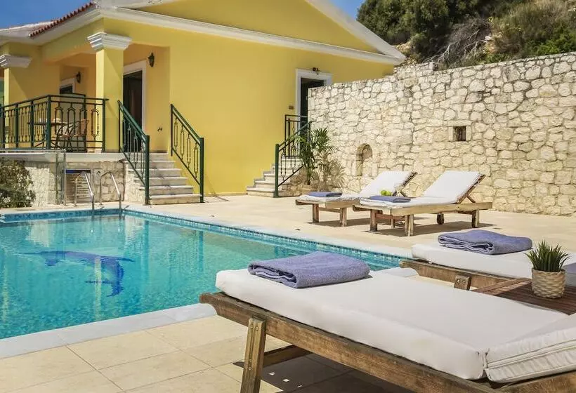 Villa 2 Camere da Letto Vista Mare, Kefalonia Bay Palace