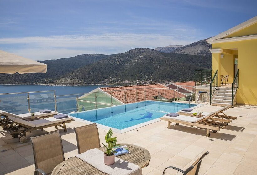 וילת 2 חדרי שינה נוף לים, Kefalonia Bay Palace