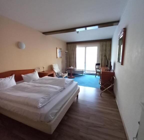 חדר דלוקס עם מרפסת, Parkhotel Keck   Castillo Del Bosque