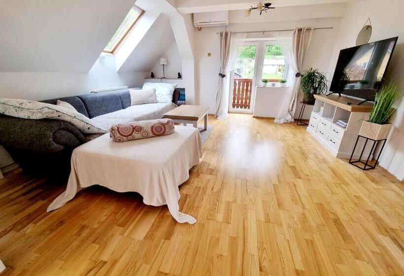 דירה בת חדר שינה 1 עם מרפסת, Penzion Orion