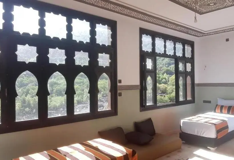 デラックスの4人部屋, Riad Bab Imlil