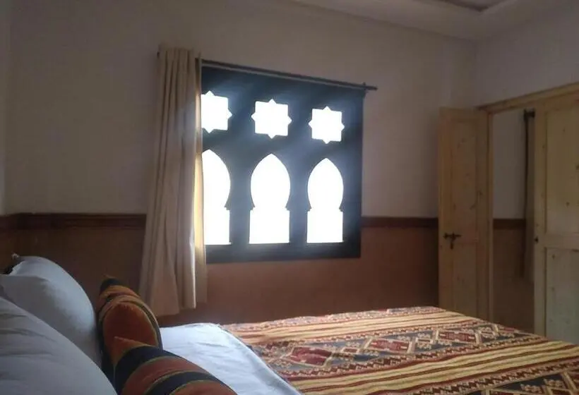 バスルーム共同エコノミー4人部屋, Riad Bab Imlil