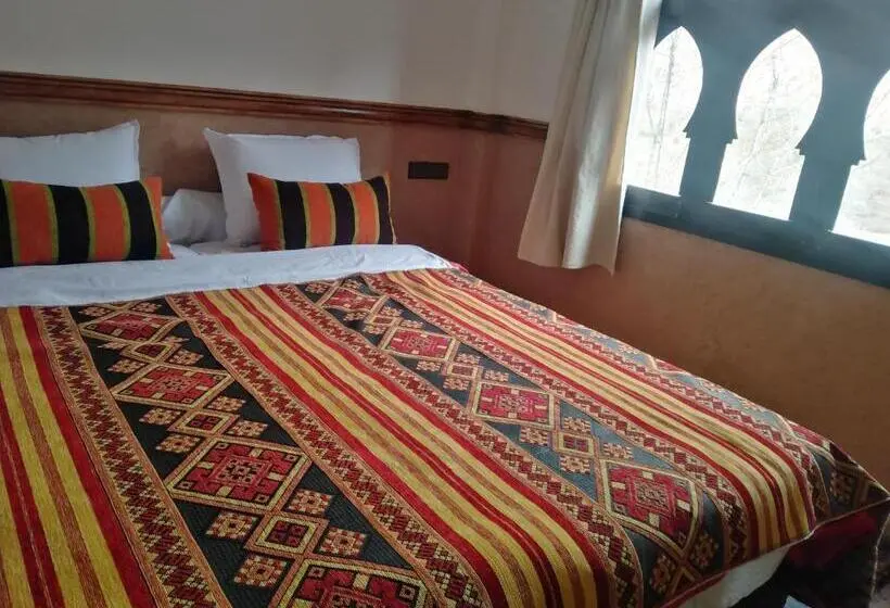 バスルーム共同エコノミー4人部屋, Riad Bab Imlil
