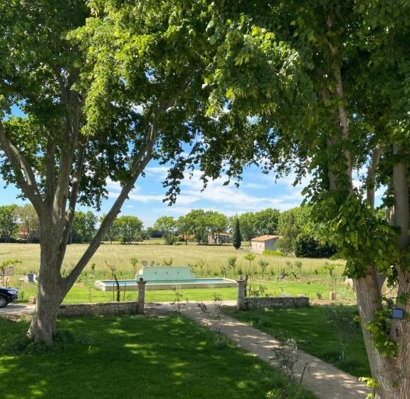 غرفة قياسية سرير كينج, Mas Des 2 Platanes