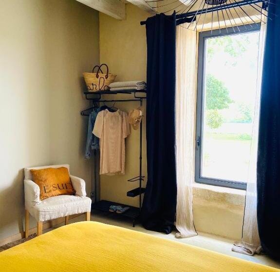 غرفة قياسية سرير كينج, Mas Des 2 Platanes