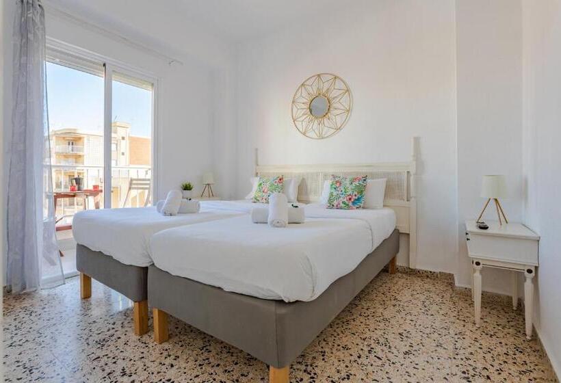 バルコニー付きスタンダードルーム, Hostal El Perelló, Valencia