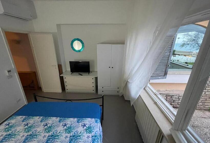 침실 1개 바다 전망 아파트, Villa Paonessa