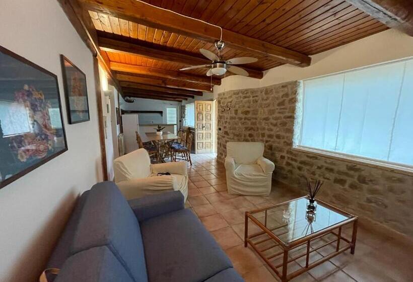 침실 1개 가든 전망 아파트, Villa Paonessa