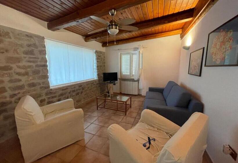 침실 1개 가든 전망 아파트, Villa Paonessa