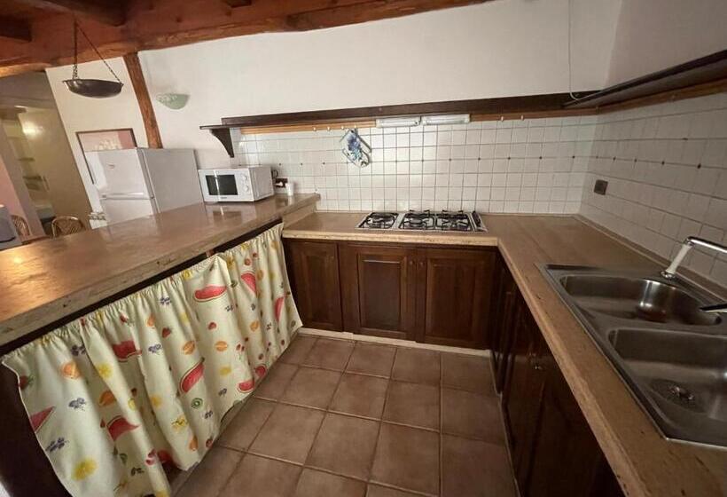 침실 1개 가든 전망 아파트, Villa Paonessa