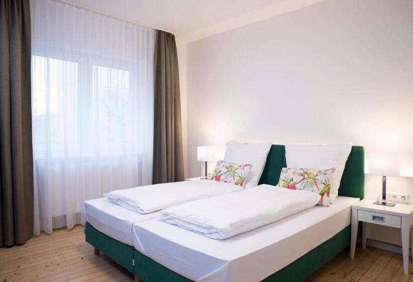 带1个卧室的高级公寓, Villa Am Bahnhof In Fulda