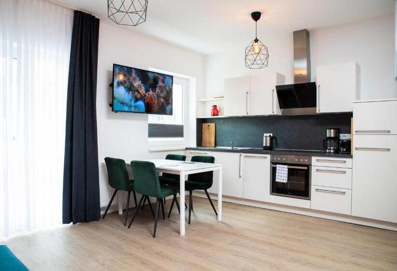 带2个卧室的公寓, Villa Am Bahnhof In Fulda