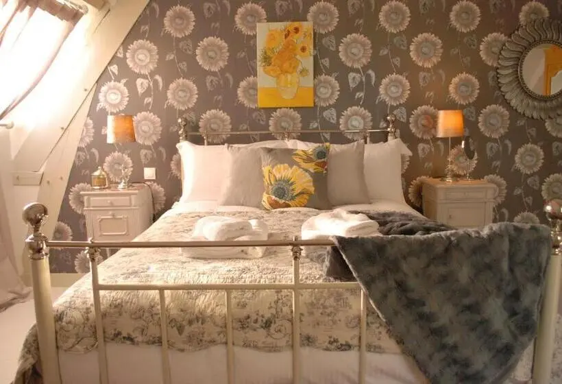 キングサイズベッドのスタンダードルーム, Le Logis D Epargnes B&b And Gite