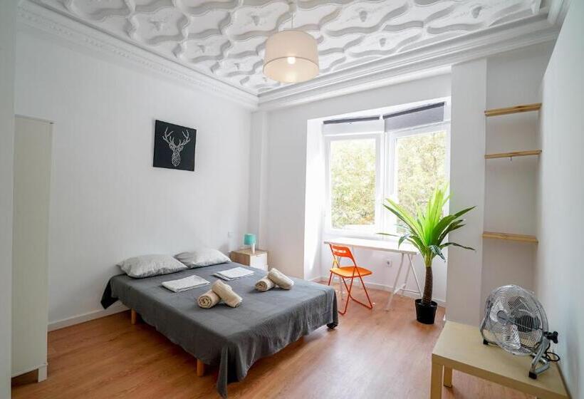 اتاق استاندارد با سرویس بهداشتی مشترک, Jardín Botánico Rooms