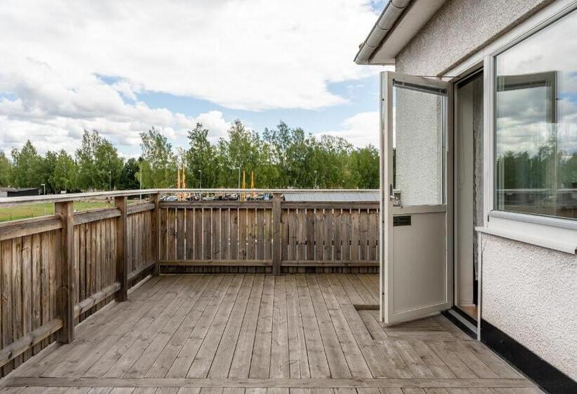 标准间带阳台, Vandrarhemmet Stranden