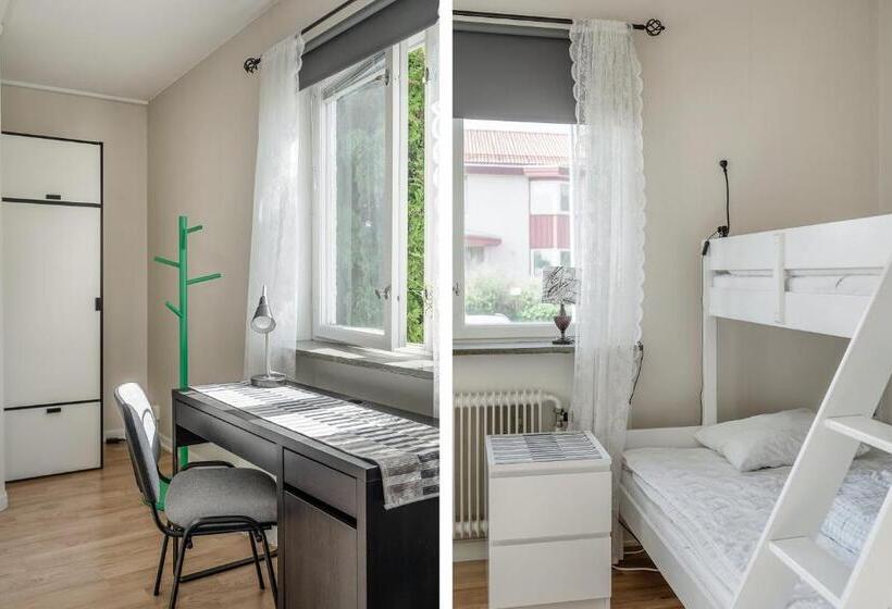 带共用浴室的标准房间, Vandrarhemmet Stranden