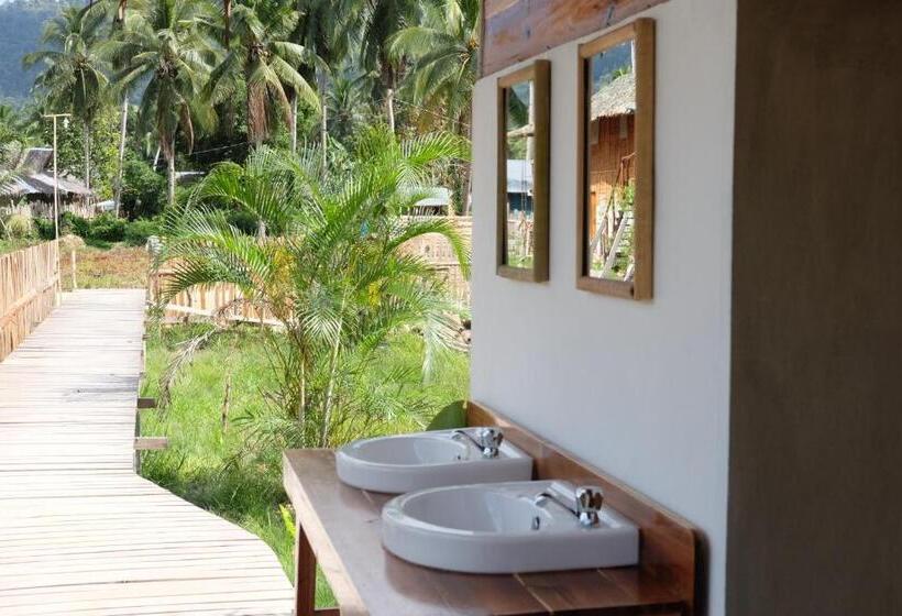 اتاق استاندارد با سرویس بهداشتی مشترک, Palayan Paradise Huts