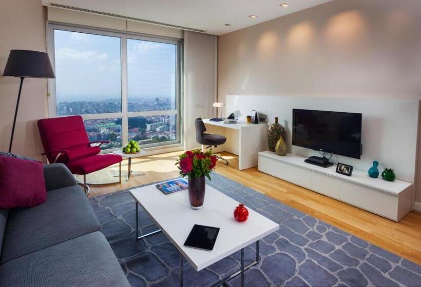 オーシャンビューの１ベッドルームデラックスアパート, Fraser Place Anthill Istanbul