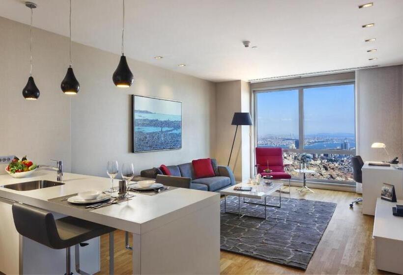 オーシャンビューの1ベッドルームデラックスアパート, Fraser Place Anthill Istanbul