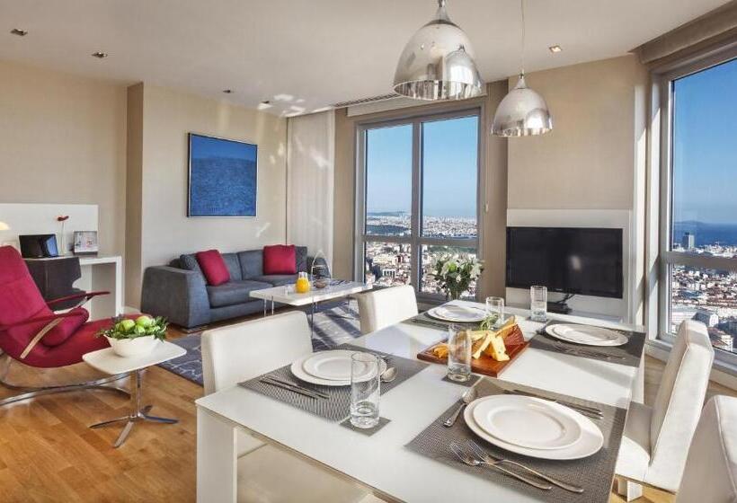 オーシャンビューの2ベッドルームデラックスアパート, Fraser Place Anthill Istanbul