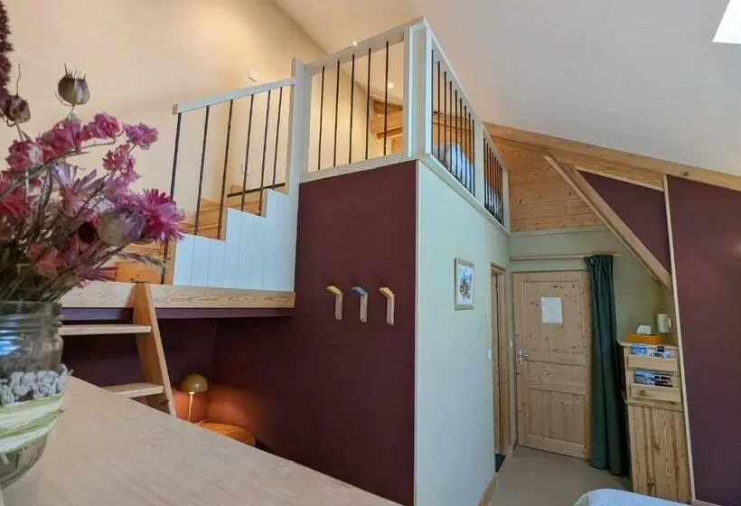 庭の見えるスタンダードトリプルルーム, Les Balcons De La Terrasse