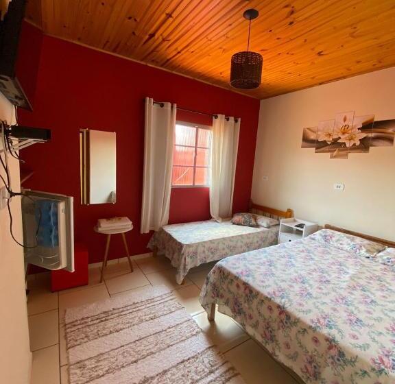 Quarto Triplo Estandar, Pousada Arco Iris