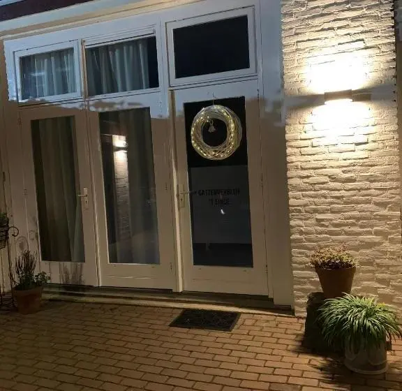 テラス付きスタンダードワンルーム, Gastenverblijf  T Einde Sfeer   Privé Terras   Airco