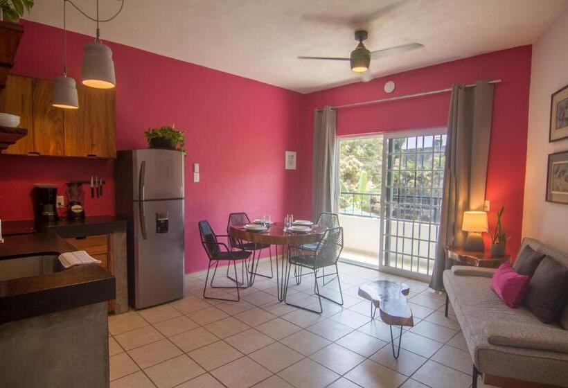 １ベッドルームアパートメント, Villas Pura Chacala