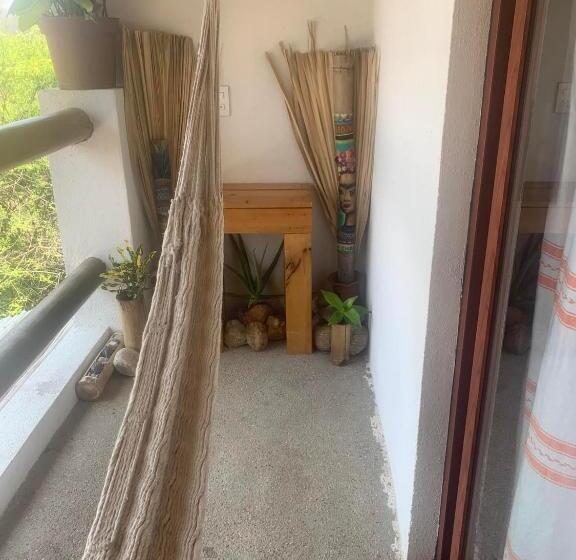 Deluxe-huone Merinäkymä Parveke, La Aldea Zipolite