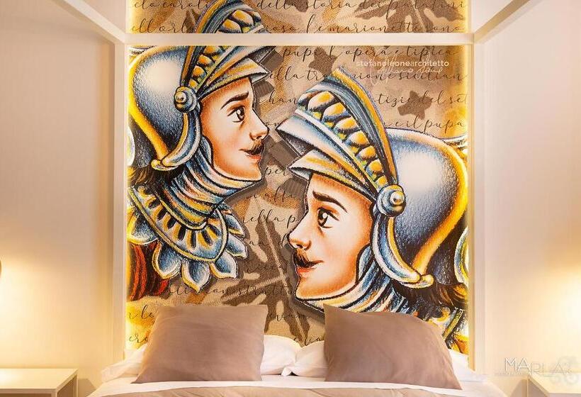 חדר לארבעה סטנדרטי עם מרפסת, Marla S Boutique Rooms