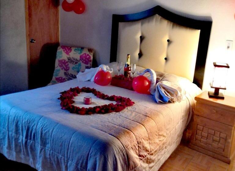 חדר סטנדרט לארבעה, Cabañas Tipo Habitación  El Paraíso De Zacatlán