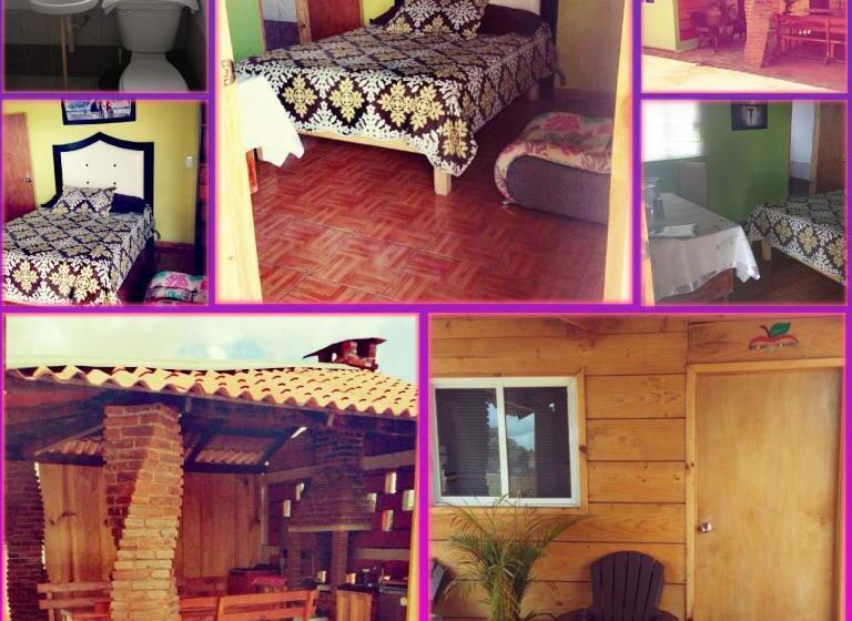 חדר סטנדרט לארבעה, Cabañas Tipo Habitación  El Paraíso De Zacatlán