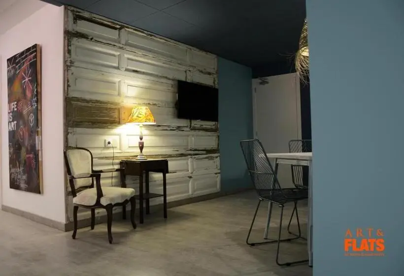 اتاق استاندارد سه نفره, Art&flats Hostel
