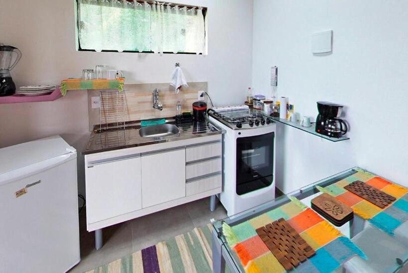 آپارتمان 1 خوابه با چشم‌انداز, Pousada Do Indio