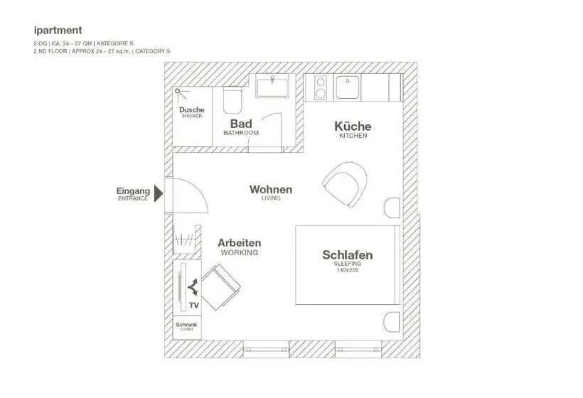 スタンダードスタジオ, Ipartment Wolfsburg