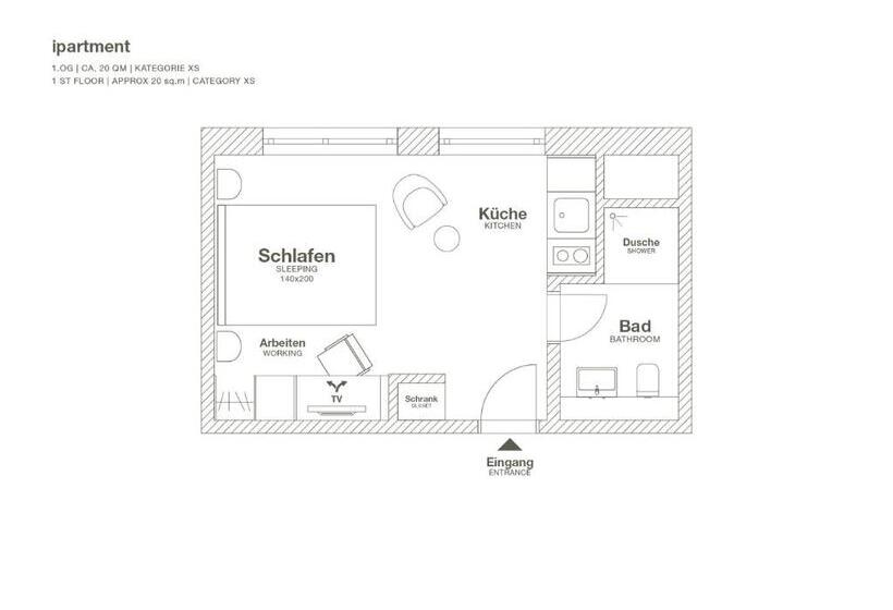 Escritório Estándar, Ipartment Wolfsburg