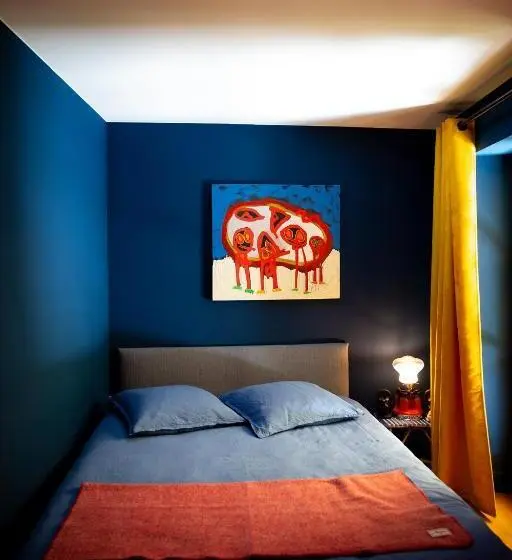 バルコニー付きスタンダードルーム, Côté Jardin, Chambres D’hôtes B&b
