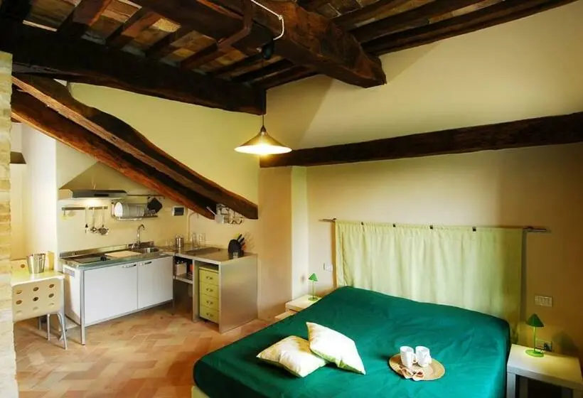 اتاق استاندارد با چشم‌انداز باغ, Agriturismo Molleone