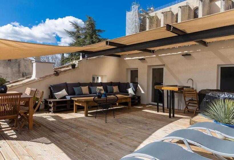 חדר סטנדרט עם טרסה, La Terrasse De Tiss