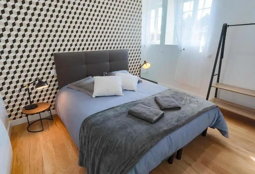 キングサイズベッドのスタンダードルーム, Domaine Du Vendangeoir   Les Chambres