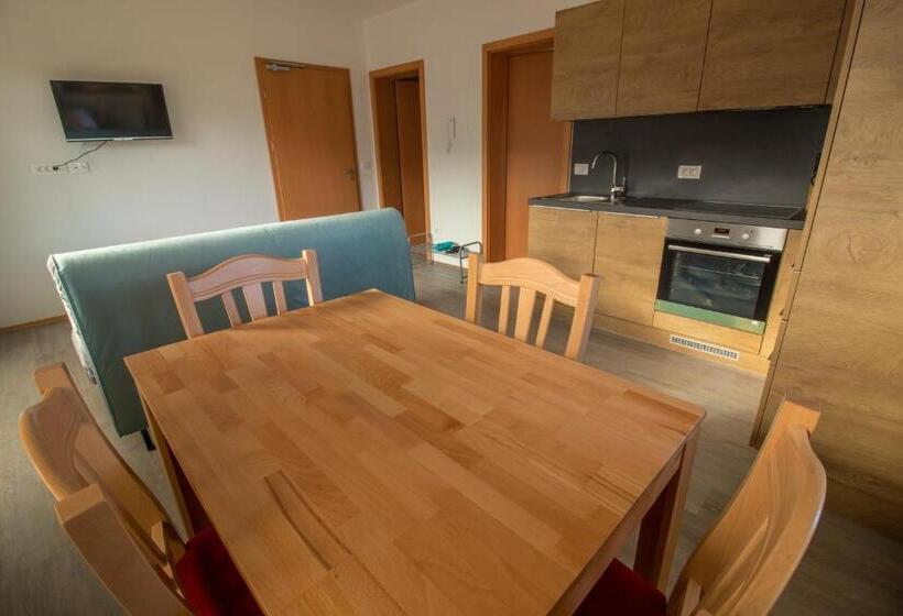 آپارتمان 1 خوابه با چشمانداز باغ, Apartments & Rooms Pr Skalovc