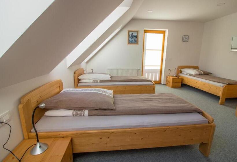 اتاق استاندارد سه تخته با چشم‌انداز باغ, Apartments & Rooms Pr  Skalovc